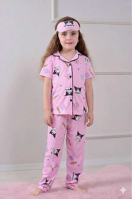 Kuromili Uyku Bantlı Pijama