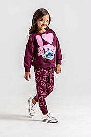 Stitch Detaylı 3iplik Takım