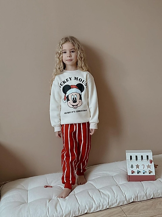 Çizgili Eşofmanlı Unisex Takım