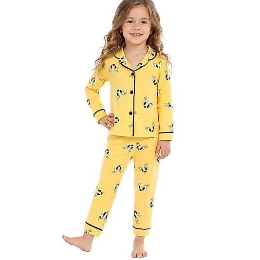Tweetyli Unisex Pijama Takımı
