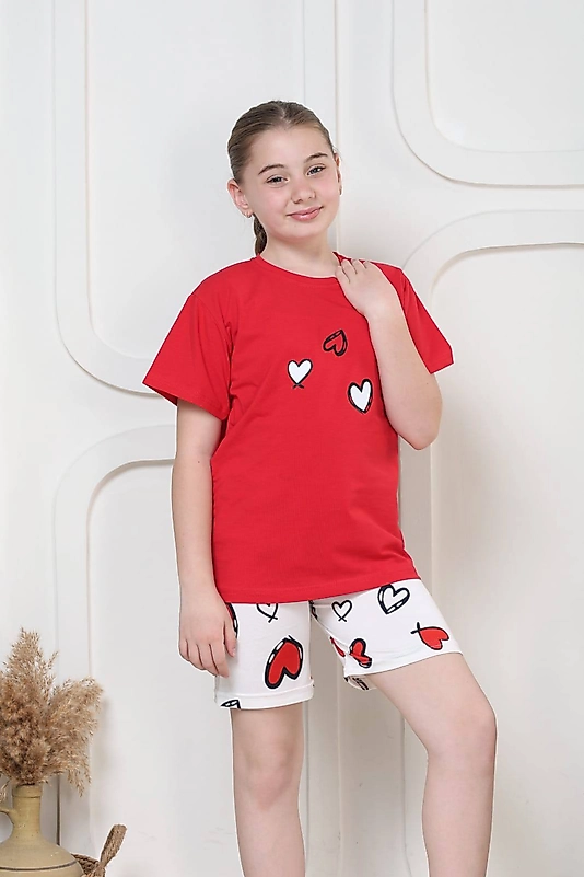 Kalpli pijama takımı