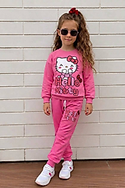Hello Kitty 3iplik Şardonlu Takım