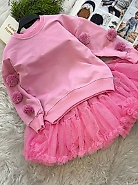 Ponponlu Karnaval Etekli Takım