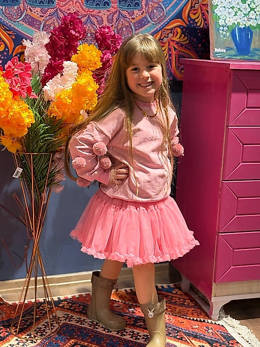 Ponponlu Karnaval Etekli Takım