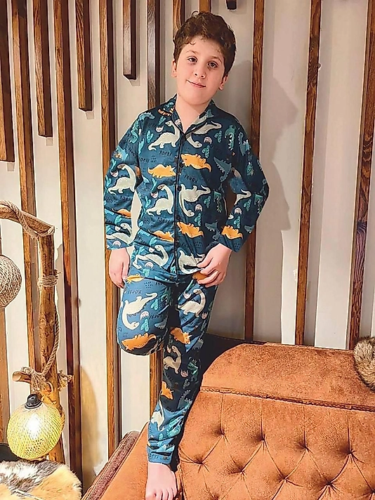 Dinozor Pijama Takımı