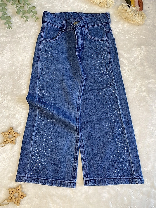 Taşlı Kot Pantolon