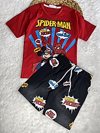Spiderman Şortlu Takım