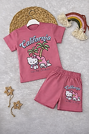 Hello Kitty ve Melody Baskılı Takım