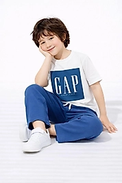 GAP Müslin Pantolonlu Takım(mavi)