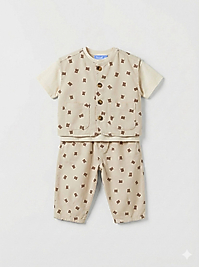 La’ciel Paris Denim Bear 🧸 Set