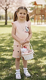 Hello Kitty Şortlu Takım