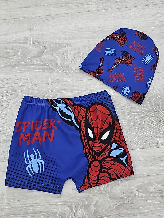 Spiderman bone ve şort ikili mayo
