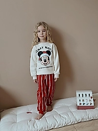 Çizgili Eşofmanlı Unisex Takım