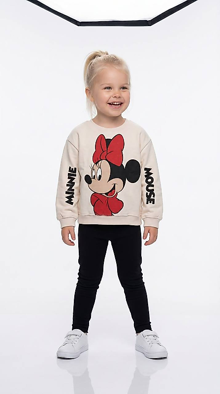 Minnie Mouse Desenli Taytlı Takım
