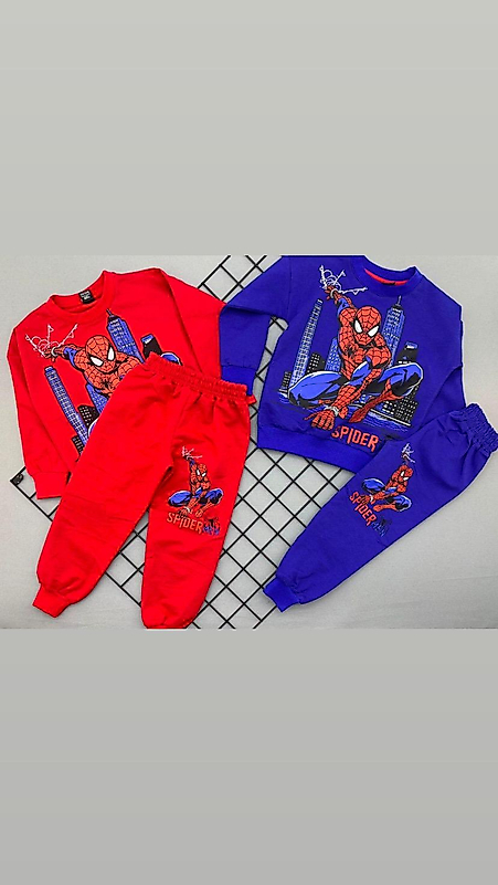 Spiderman Baskılı Erkek Çocuk Takım