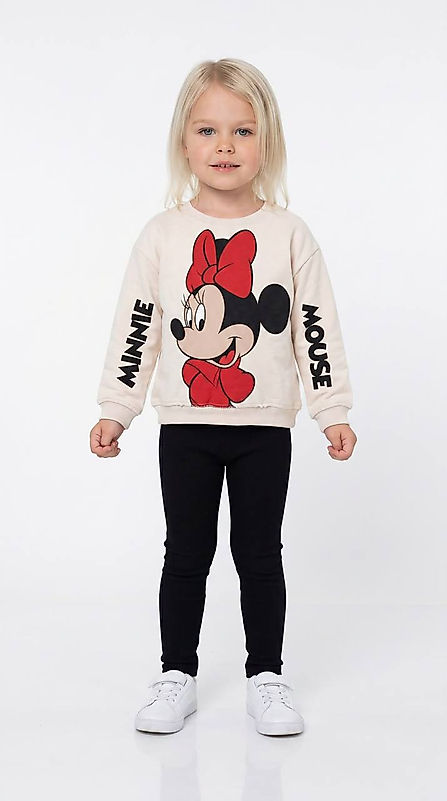 Minnie Mouse Desenli Taytlı Takım