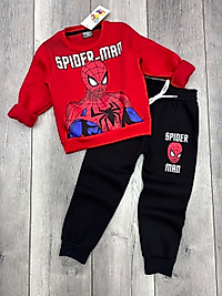 Spiderman 3iplik şardonlu takım