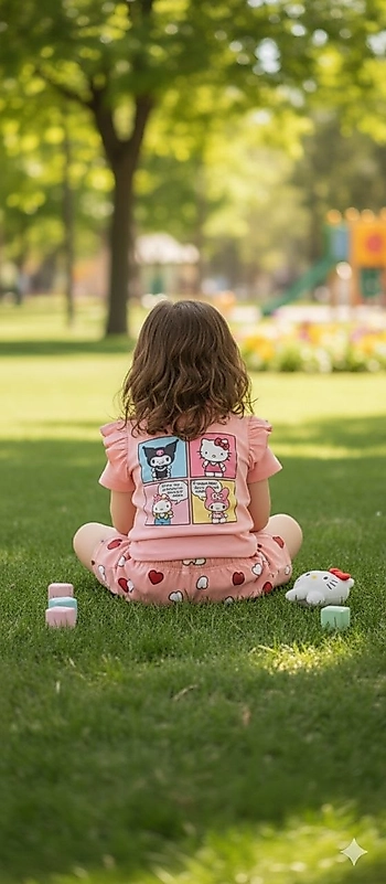 Hello Kitty Şortlu Takım