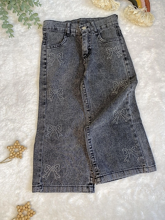 Fiyonk Taşlı Kot Pantolon